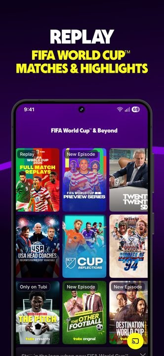 Tubi: captura de pantalla 2 en Android