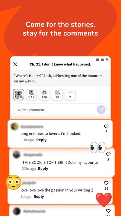 Wattpad: captura de pantalla 5 de la app