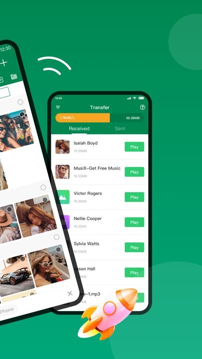 Xender: captura de pantalla 3 de la app