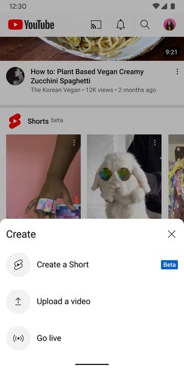 YouTube: captura de pantalla 2 de la app